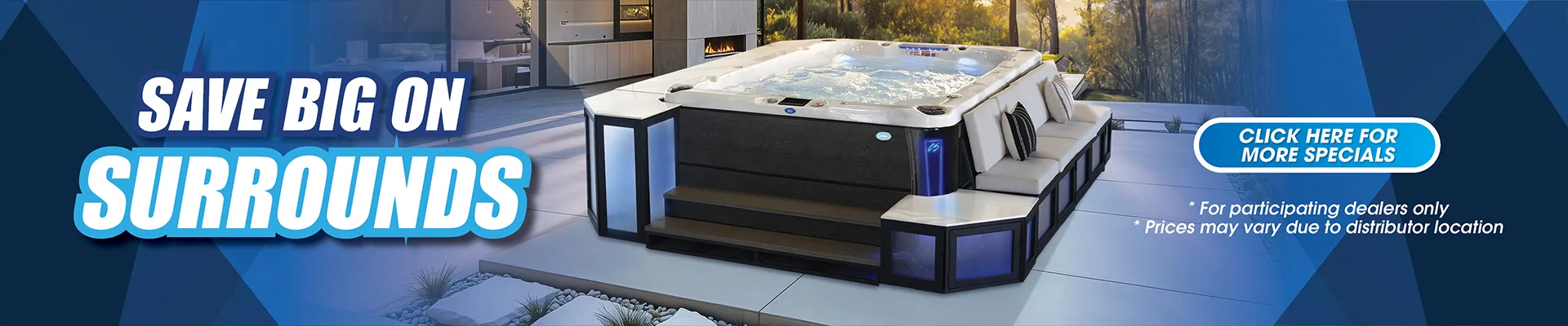Calspas hot tub being used in a family setting - Murrieta