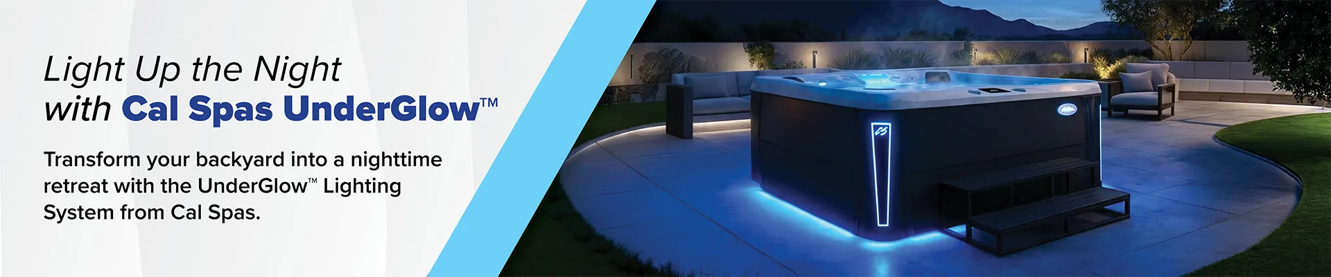 Calspas hot tub being used in a family setting - Murrieta